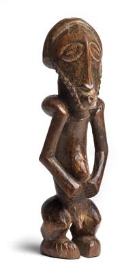 Eastern Bembe (or Basikasingo), Democratic Republic of Congo: A typical, small ancestor figure. - Tribal Art