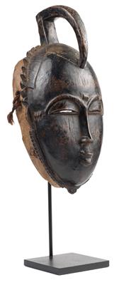Yaure, Ivory Coast: A mask with bird’s head crest. - Tribal Art