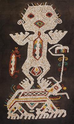 Indonesia, Sumba island: A ceremonial textile. - Arte Tribale