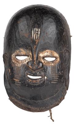 Yoruba, Nigeria: Eine seltene Gesichts-Maske der Yoruba, aus dem Kult um den Ahnen-Gott 'Egungun'. - Stammeskunst/Tribal-Art