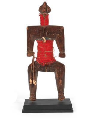 Namji (also called Dowayo), Northern Cameroon: A fertility doll of the Namji, given to the bride as a gift by her groom. - Tribal Art
