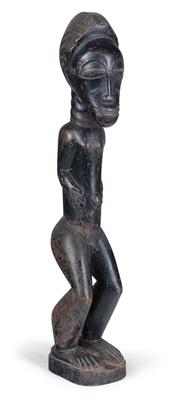 Baule, Ivory Coast: a typical figure of a male ‘spirit spouse’, called ‘blolo bian’. - Tribal Art