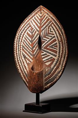 Sehr wichtiger „Ndome“-Schild der Kikuyu, Kenia, - Tribal Art