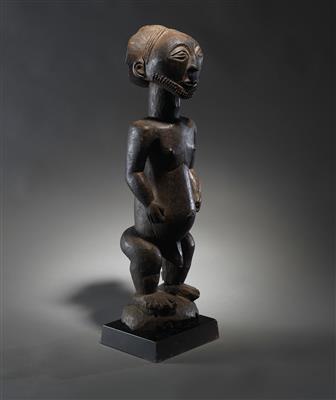 A classic Hemba ancestor figure, Democratic Republic of Congo. - Tribal Art