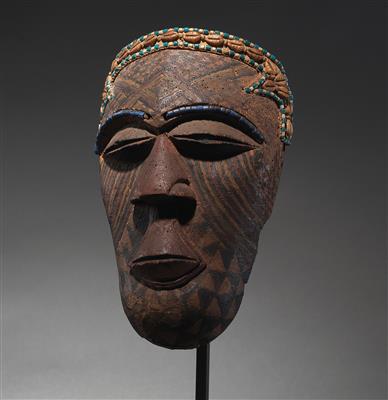 Sehr frühe Stammutter Kuba Maske, Ngady Amwaash, (Mweel Maske). DR Kongo. 19. Jh. - African and Oceanic Art