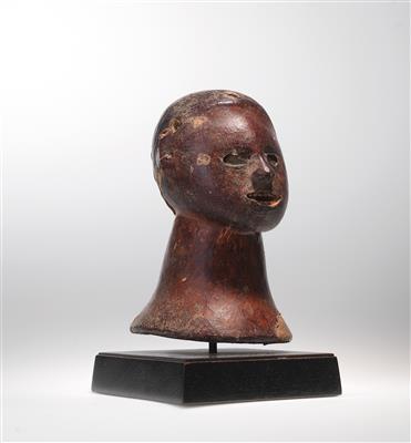 An Ekoi Head, Nigeria. - Mimoevropské a domorodé umění