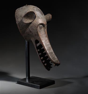 A zoomorphic Senufo Mask, Ivory Coast-Mali?. - Mimoevropské a domorodé umění