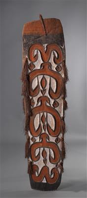 Früher Asmat-Schild. - Tribal Art