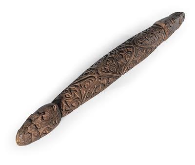 A rare Asmat neckrest, - Tribal Art