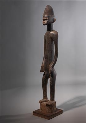 Ein bedeutender, früher Senufo-Stampfer, Ndeble. - Stammeskunst/Tribal-Art