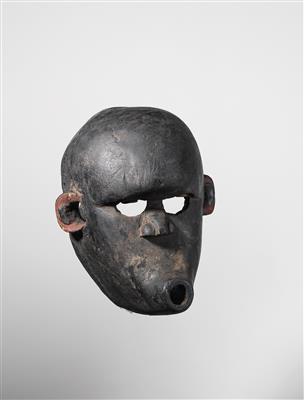 A great stylised zoomorphic Igbo mask. - Mimoevropské a domorodé umění