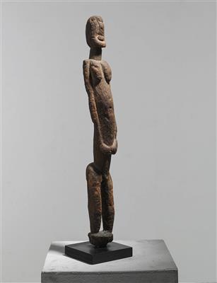 A large and important Dogon Hermaphrodite Figure. - Tribal Art