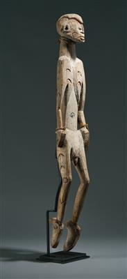 An early and very important Asmat figure, West New Guinea. - Tribal Art