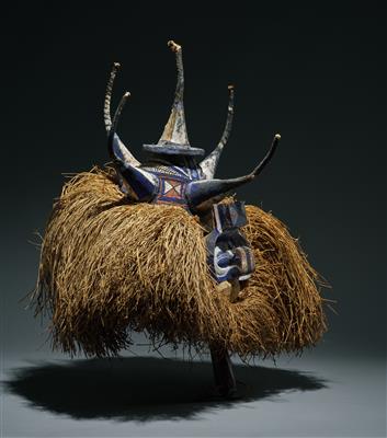 Yaka mask, R. D. Congo. - Mimoevropské a domorodé umění