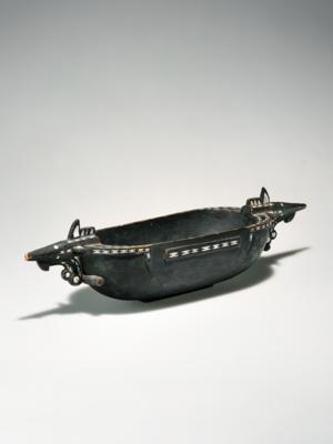 Salomonen-Schale in Form eines Fregattvogels, um 1900. - Stammeskunst