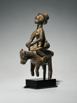 An exceptional Senufo equestrian figure or Syonfolo, - Tribal Art