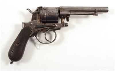 Revolver, unbekanntzer, vermutlich belgischer Hersteller, - Lovecké, sportovní a sběratelské zbraně