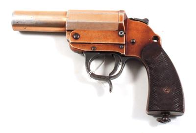 Leuchtpistole, Walther - Zella/Mehlis, - Jagd-, Sport- und Sammlerwaffen
