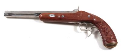 VL-Perkussionspistole, unbekannter, spanischer Hersteller, - Jagd-, Sport- und Sammlerwaffen