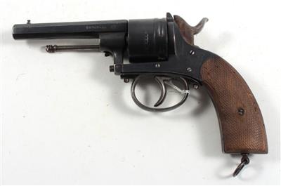 Revolver, unbekannter belgischer Hersteller, - Jagd-, Sport- und Sammlerwaffen