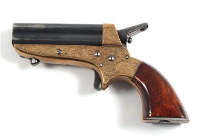 Derringer, unbekannter Hersteller - möglicherweise A. Uberti - Gardone, - Jagd-, Sport- und Sammlerwaffen