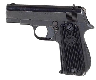 Pistole, Manufacture d'Armes des Pyrennees Francaises (M. A. P. F.), - Jagd-, Sport- und Sammlerwaffen
