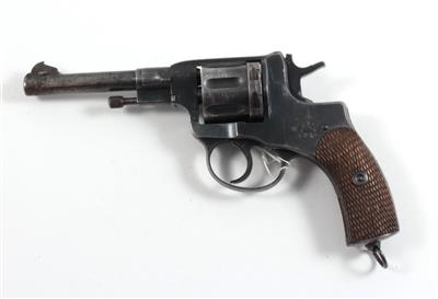 Revolver, Nagant, - Jagd-, Sport- und Sammlerwaffen