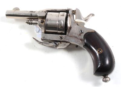 Revolver, unbekannter, vermutlich belgischer Hersteller, - Jagd-, Sport- und Sammlerwaffen