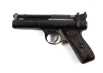 Druckluftpistole, Webley  &  Scott - Birmingham, - Sporting and Vintage Guns