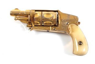 Revolver, unbekannter, belgischer Hersteller, - Armi da caccia, competizione e collezionismo