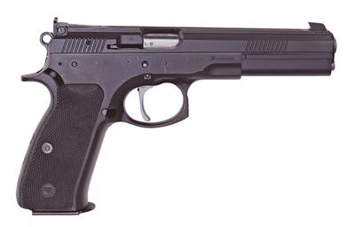 Pistole, CZ, Mod.: 75 Sport (vermutlich Sport II), Kal.: 9 mm Para, - Jagd-, Sport- und Sammlerwaffen