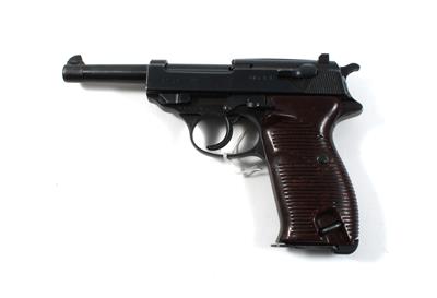 Pistole, Mauser - Oberndorf, Mod.: Walther P38, Kal.: 9 mm Para, - Lovecké, sportovní a sběratelské zbraně