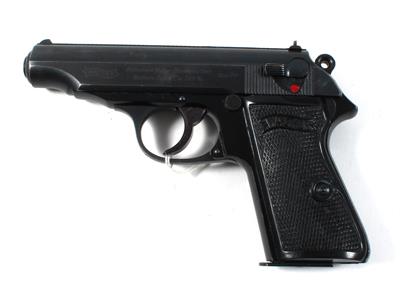 Pistole, Walther - Zella/Mehlis, Mod.: PP mit Leichtmetallgriffstück, Kal.: 7,65 mm, - Lovecké, sportovní a sběratelské zbraně
