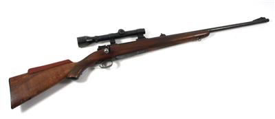 Repetierbüchse, unbekannter, vermutlich belgischer Hersteller, Mod.: jagdlicher Mauser 98, Kal.: 8 x 60, - Sporting and Vintage Guns