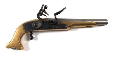 Steinschloßpistole, unbekannter, italienischer Hersteller, Mod.: SCOTTISH HIGHLAND BELT PISTOL, Kal.: 14,4 mm, - Lovecké, sportovní a sběratelské zbraně