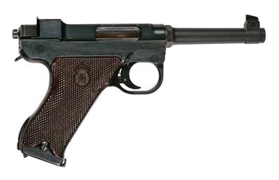Pistole, Husqvarna Vapenfabriks A. B., Mod.: M/40 (Lahti), Kal.: 9 mm Para, - Lovecké, sportovní a sběratelské zbraně