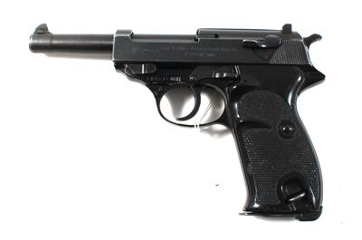 Pistole, Walther - Ulm, Mod.: Walther P38 des österreichischen Bundesheeres, Kal.: 9 mm Para, - Sporting and Vintage Guns