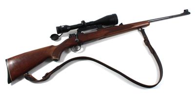 Repetierbüchse, vermutlich Zastava, Mod.: jagdlicher Mauser 98, Kal.: 7 x 64, - Armi da caccia, competizione e collezionismo