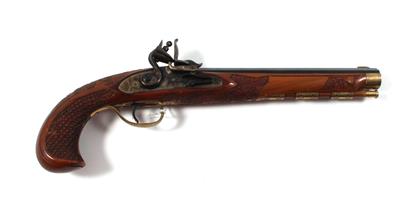 Steinschloßpistole, Euroarms - Brescia, Mod.: Kentuckian, Kal.: .44", - Jagd-, Sport- und Sammlerwaffen
