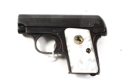 Pistole, Colt, Mod.: 1908 (Pocket Model Automatic oder auch Hammerless Automatic Pistol), Kal.: 6,35 mm, - Jagd-, Sport- und Sammlerwaffen