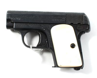 Pistole, FN - Browning, Mod.: 1906 Standard in gravierter Luxusausführung, Kal.: 6,35 mm, - Sporting and Vintage Guns