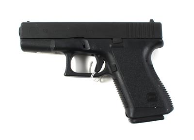 Pistole, Glock, Mod.: 19, Kal.: 9 mm Para, - Jagd-, Sport- und Sammlerwaffen