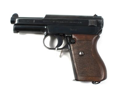 Pistole, Mauser - Oberndorf, Mod.: 1910/34 des deutschen Heeres, Kal.: 7,65 mm, - Jagd-, Sport- und Sammlerwaffen