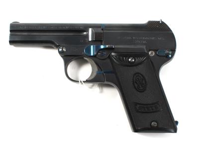 Pistole, Österreichische Waffenfabriksgesellschaft - Steyr, Mod.: 1909 Kipplauf, Kal.: 7,65 mm, - Jagd-, Sport- und Sammlerwaffen