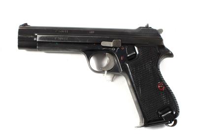 Pistole, SIG, Mod.: 210-4, Kal.: 9 mm Para, - Jagd-, Sport- und Sammlerwaffen