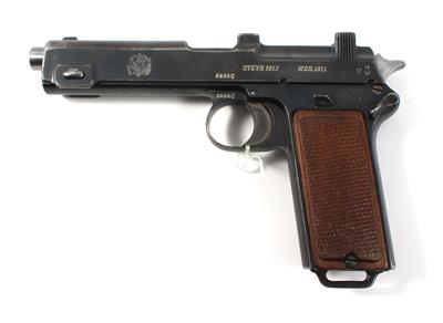 Pistole, Steyr, Mod.: chilenische M.1911, Kal.: 9 mm Steyr, - Sporting and Vintage Guns
