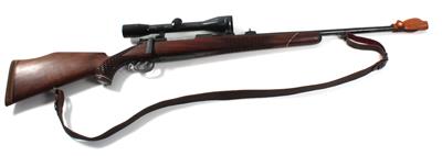 Repetierbüchse, unbekannter Hersteller, Mod.: jagdlicher Mauser 98, Kal.: 7 x 64, - Jagd-, Sport- und Sammlerwaffen