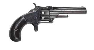 Revolver, Smith  &  Wesson, Mod.: 1, 3. Ausführung, Kal.: .22 short, - Jagd-, Sport- und Sammlerwaffen