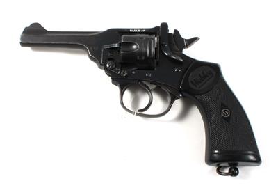 Revolver, Webley  &  Scott Ltd. - Birmingham, Mod.: Mark IV der Royal Hong Kong Police, Kal.: .38 S & W, - Jagd-, Sport- und Sammlerwaffen