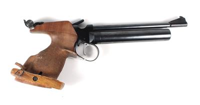 CO2-Pistole, unbekannter Hersteller (möglicherweise E. Senfter), Kal.: 4,5 mm, - Jagd-, Sport- und Sammlerwaffen